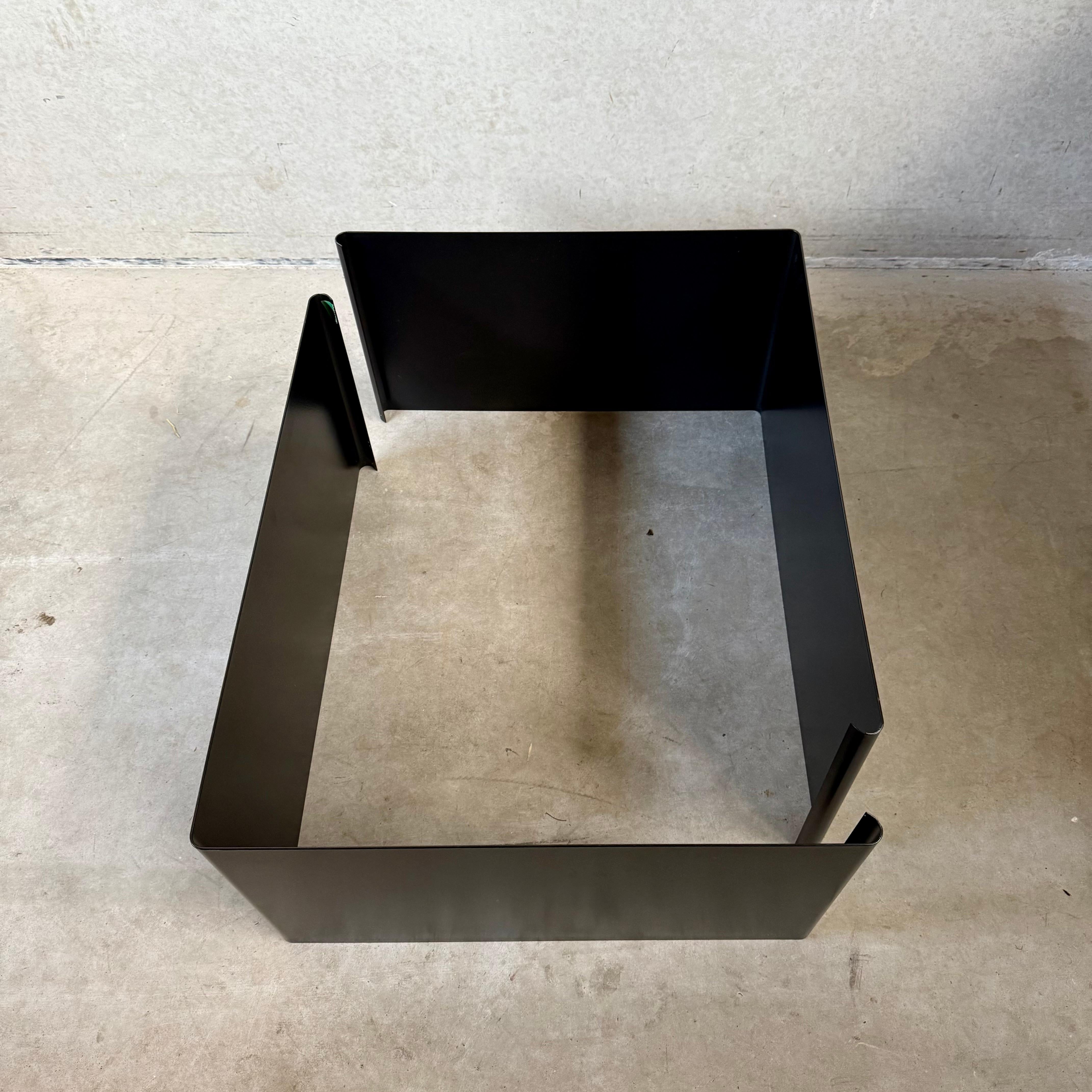 Large Brutalist Rectangular Slate Stone Agate Coffee Table by Paul Kingma 12