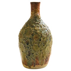 Gran Jarrón Brutalista de Studio Pottery