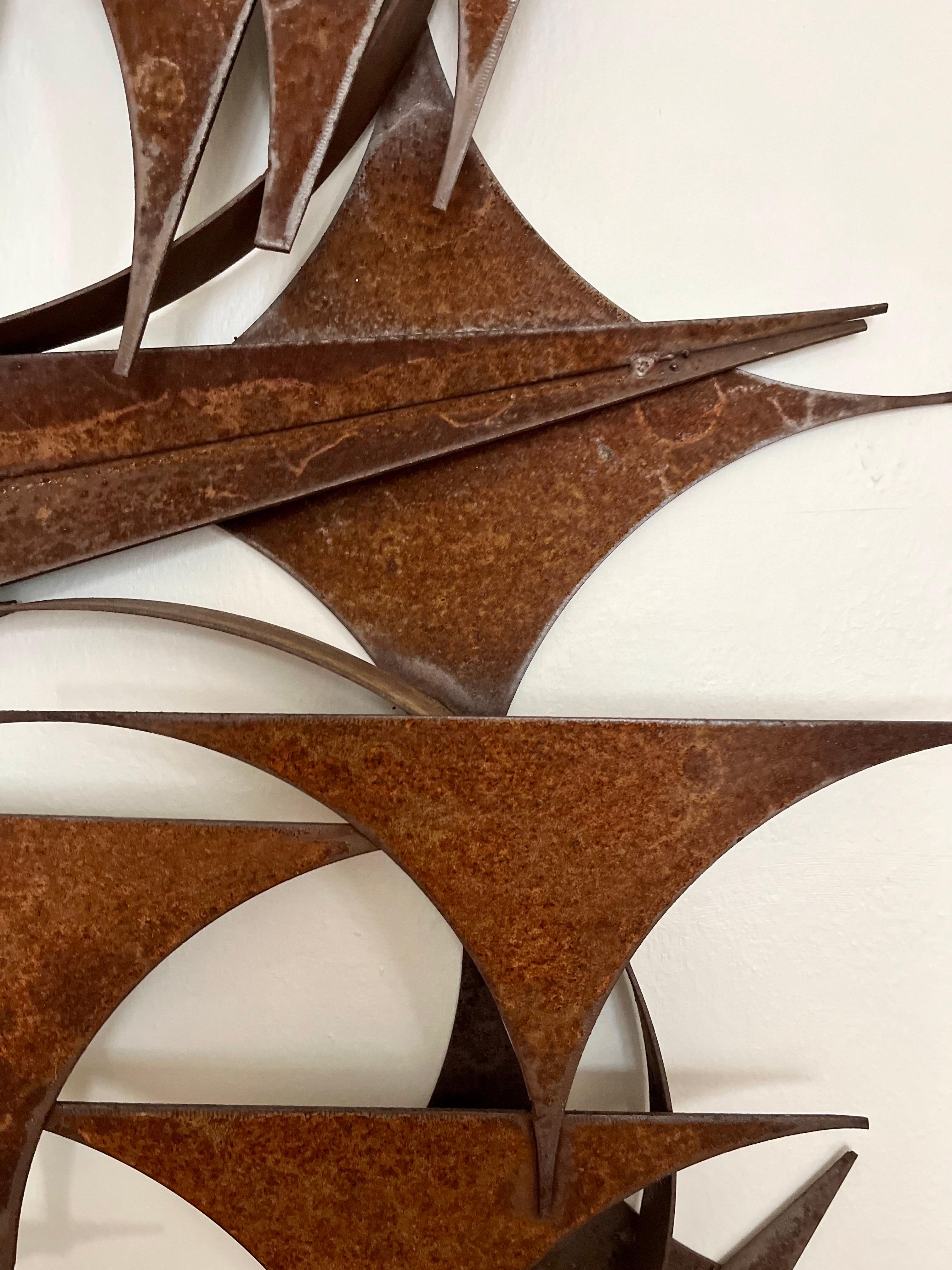 Large Brutalist Wall Sculpture by Henrik Horst, Denmark, 1970s For Sale 3