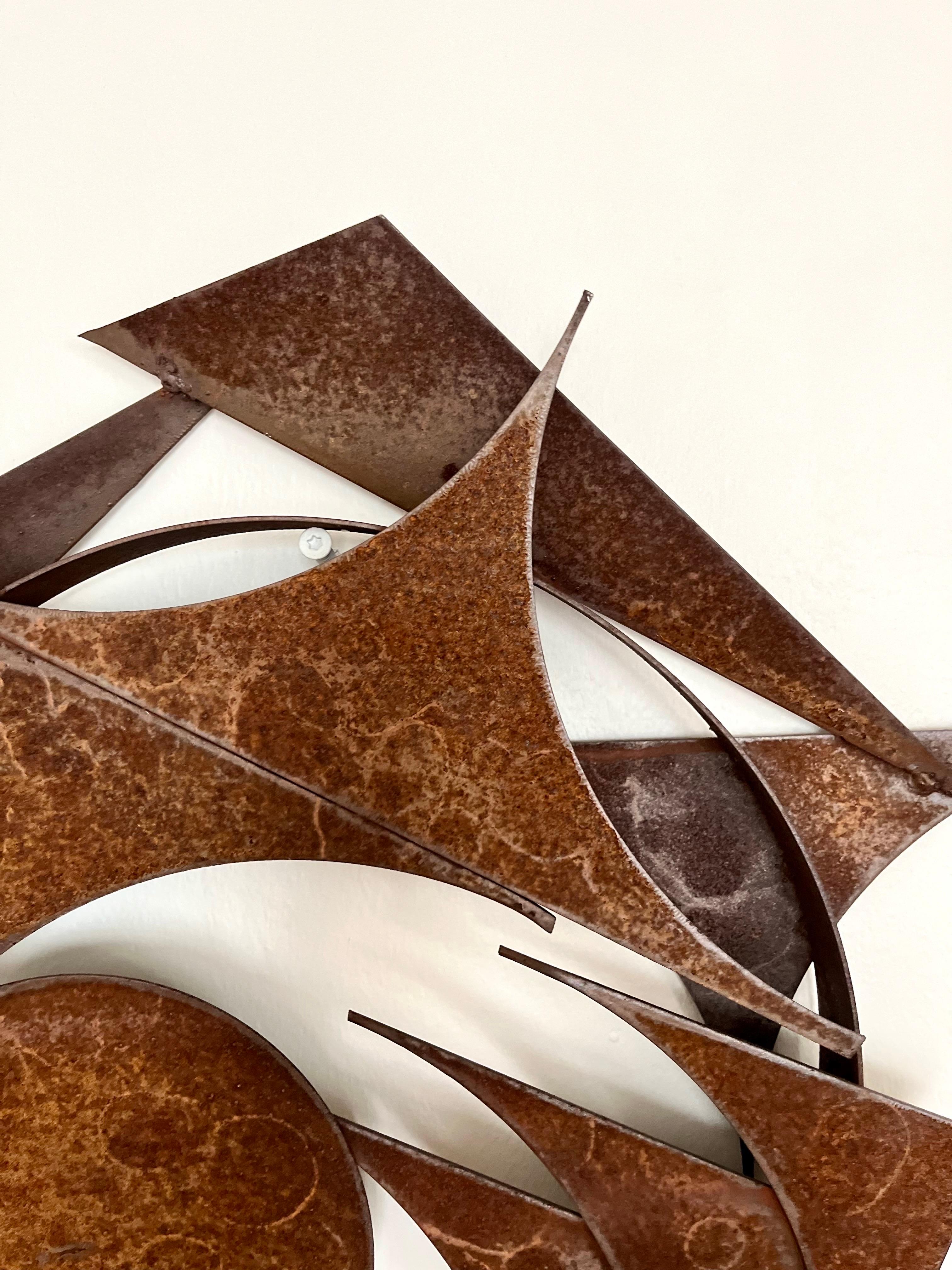 Large Brutalist Wall Sculpture by Henrik Horst, Denmark, 1970s In Good Condition For Sale In Frederiksberg C, DK