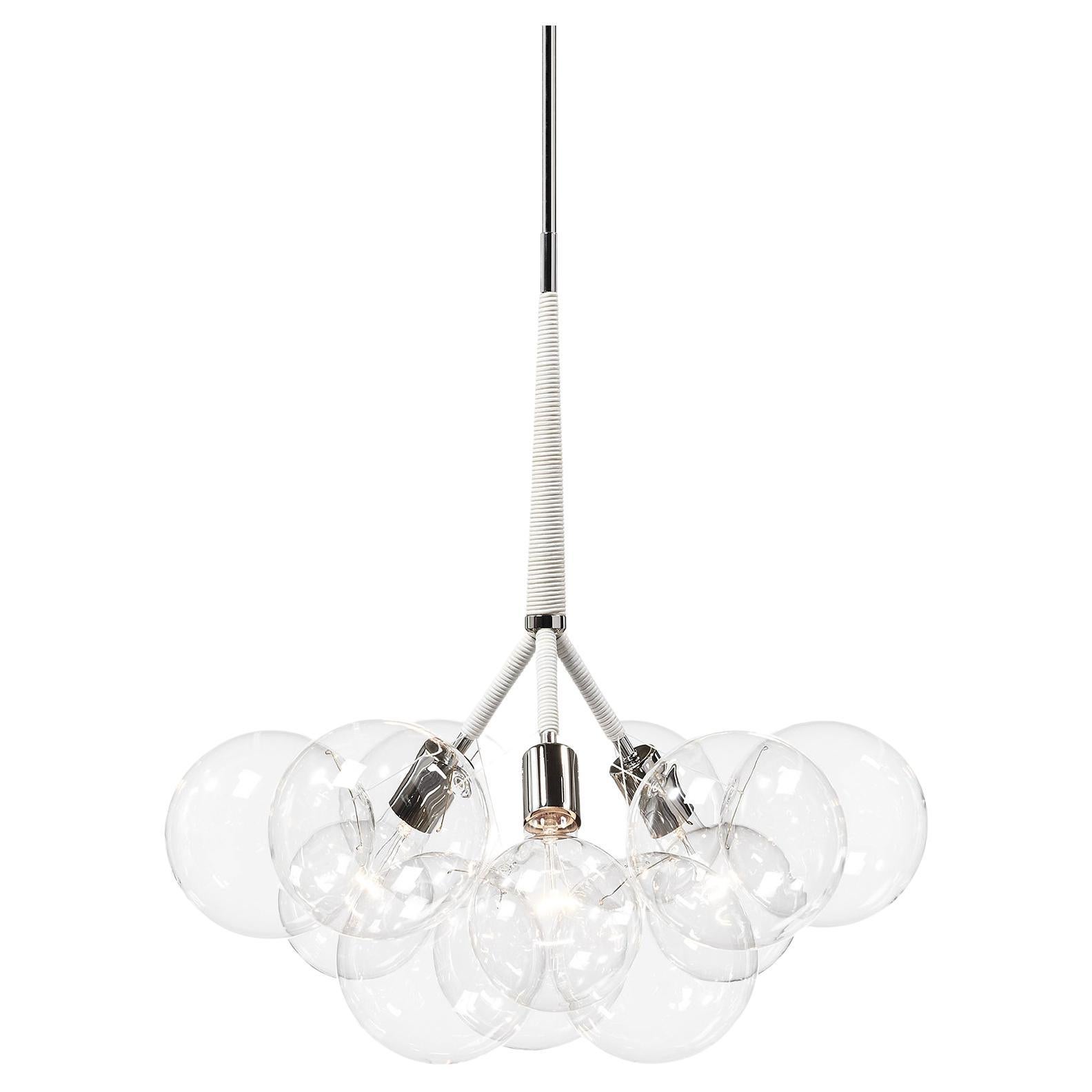 'Bubble' Chandelier in Glass by Luc Gensollen at 1stDibs
