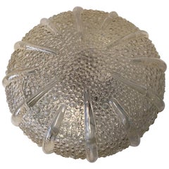 Large Bubble Glass Flush Mount Helena Tynell Style, 1960s