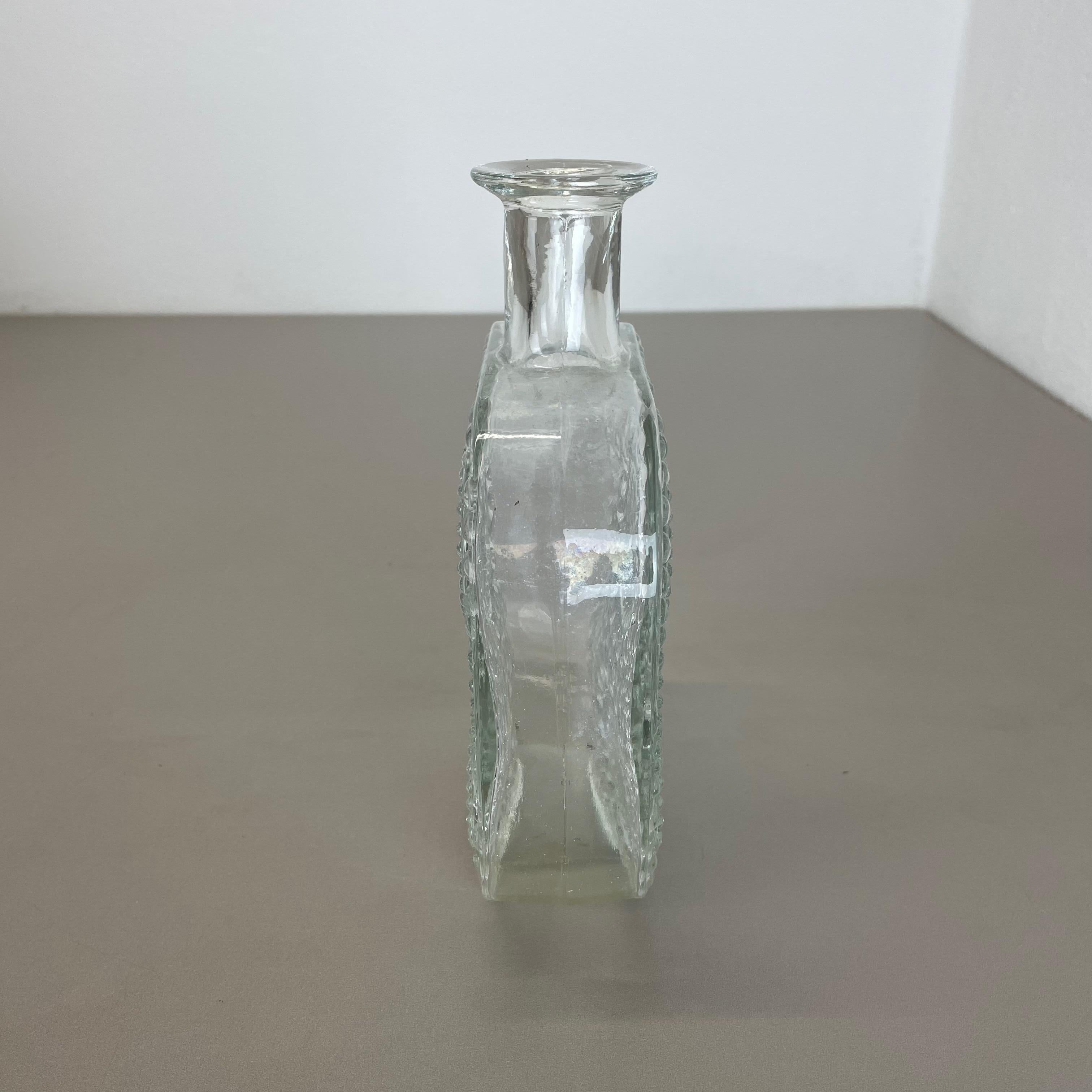 20th Century Large Bubble Glass Vase by NANNY STILL for Riihimaen Lasi Oy, Finland, 1970s For Sale