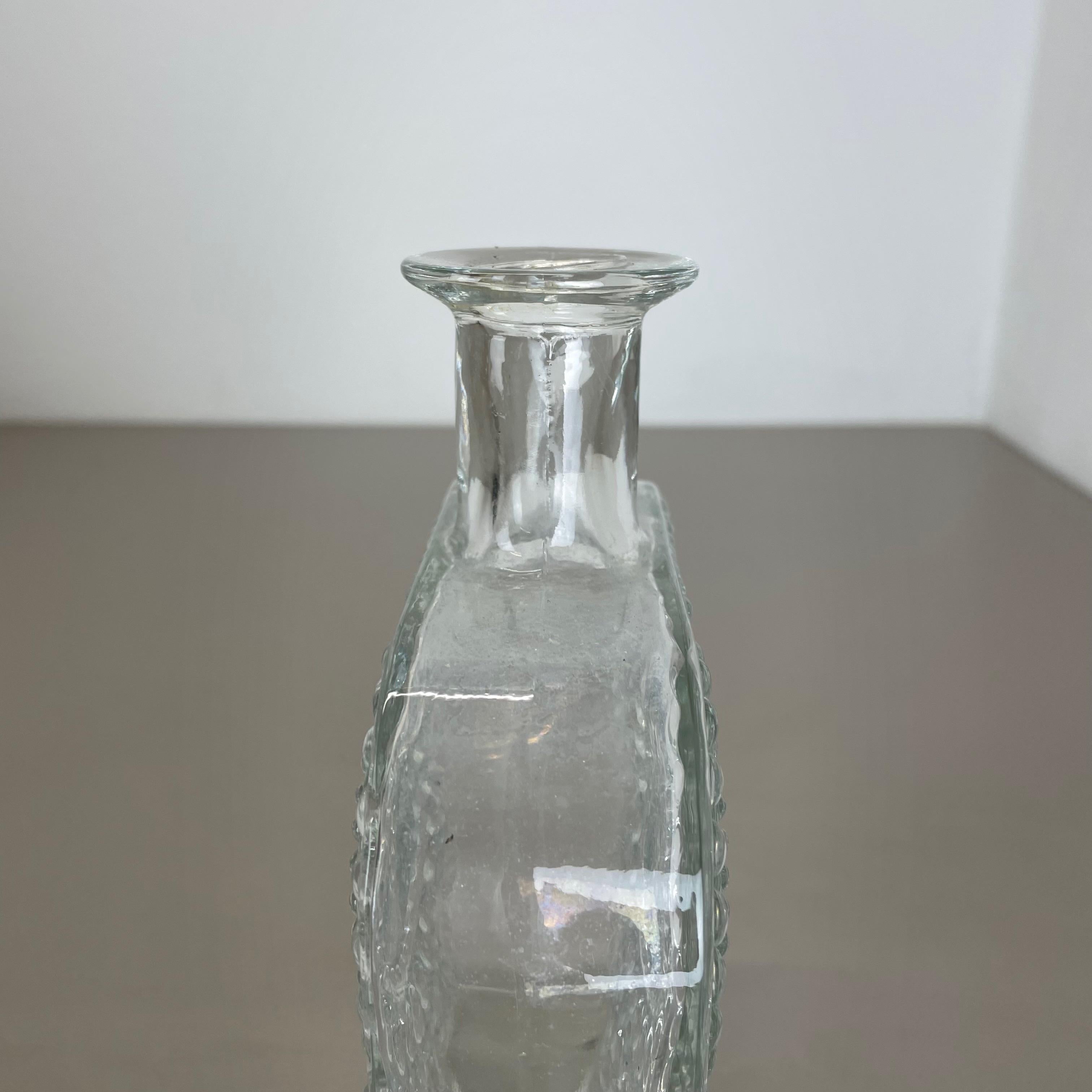Large Bubble Glass Vase by NANNY STILL for Riihimaen Lasi Oy, Finland, 1970s For Sale 1