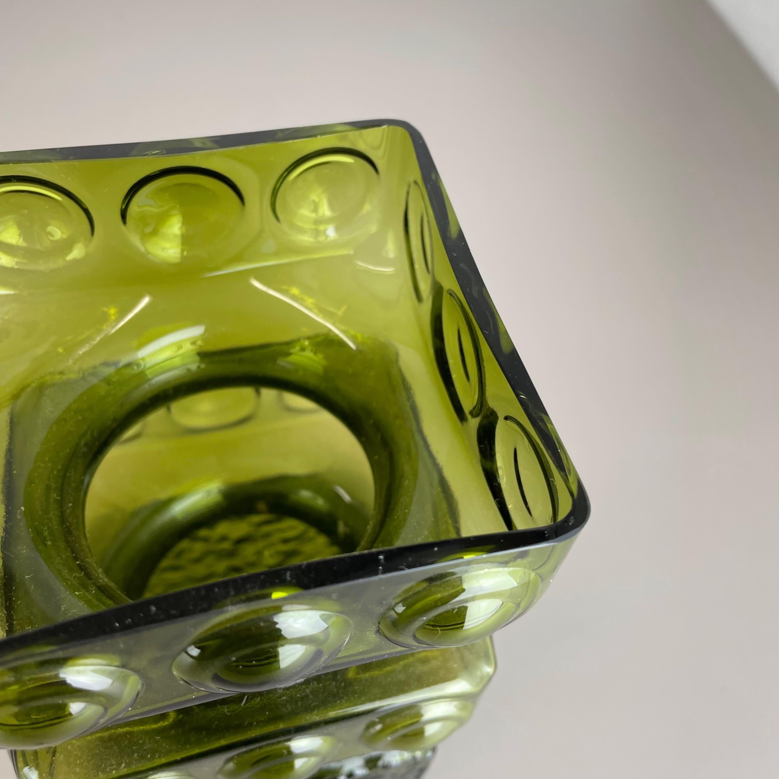 Large Bubble Glass Vase by Tamara Aladin for Riihimaen Lasi Oy, Finland, 1970s For Sale 2