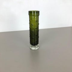 Große Blasenglasvase von Tamara Aladin für Riihimaen Lasi Oy, Finnland, 1970er Jahre