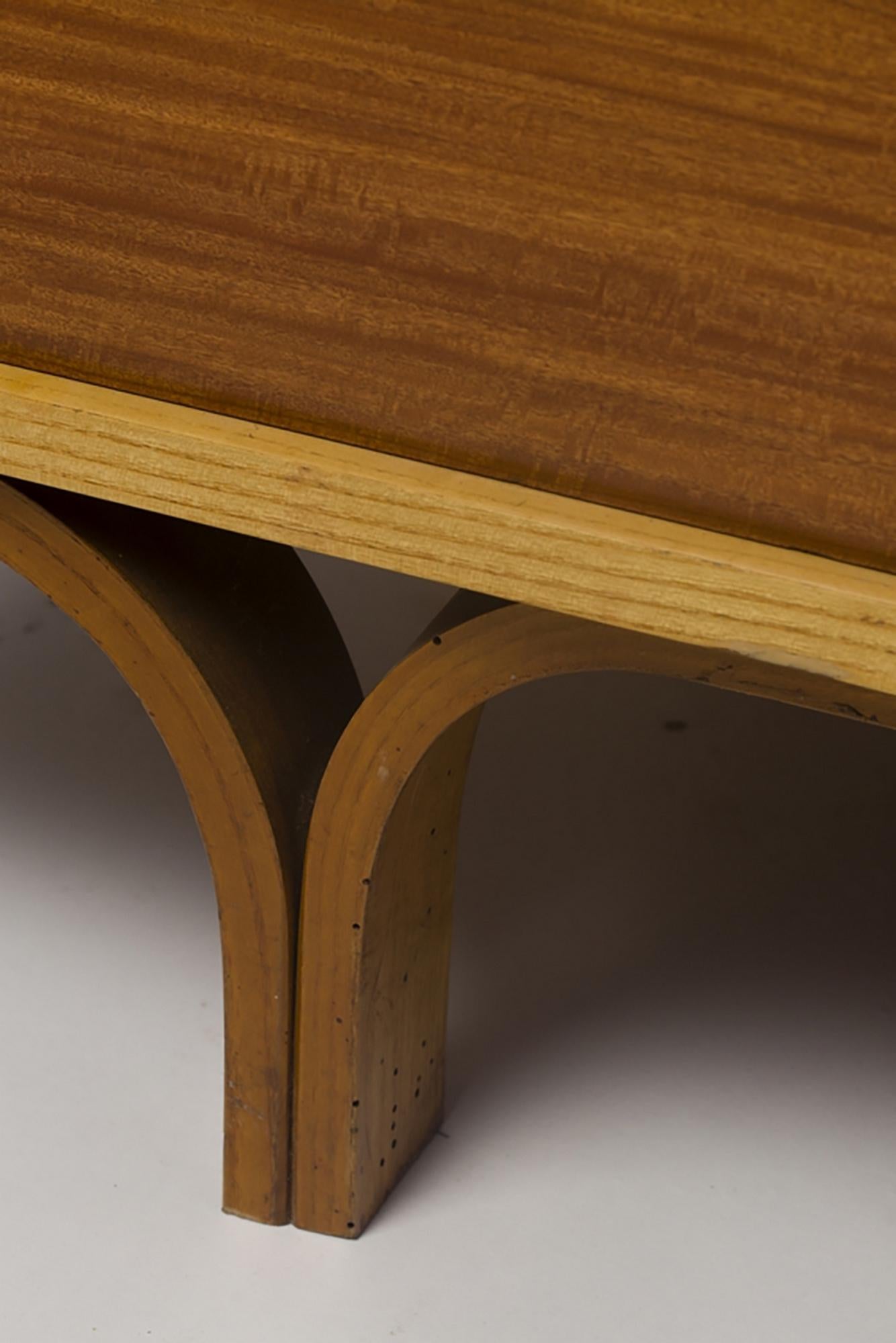 Ash Large buffet-bar, Joseph-André Motte, Edition Groupe 4 Charron, France. For Sale