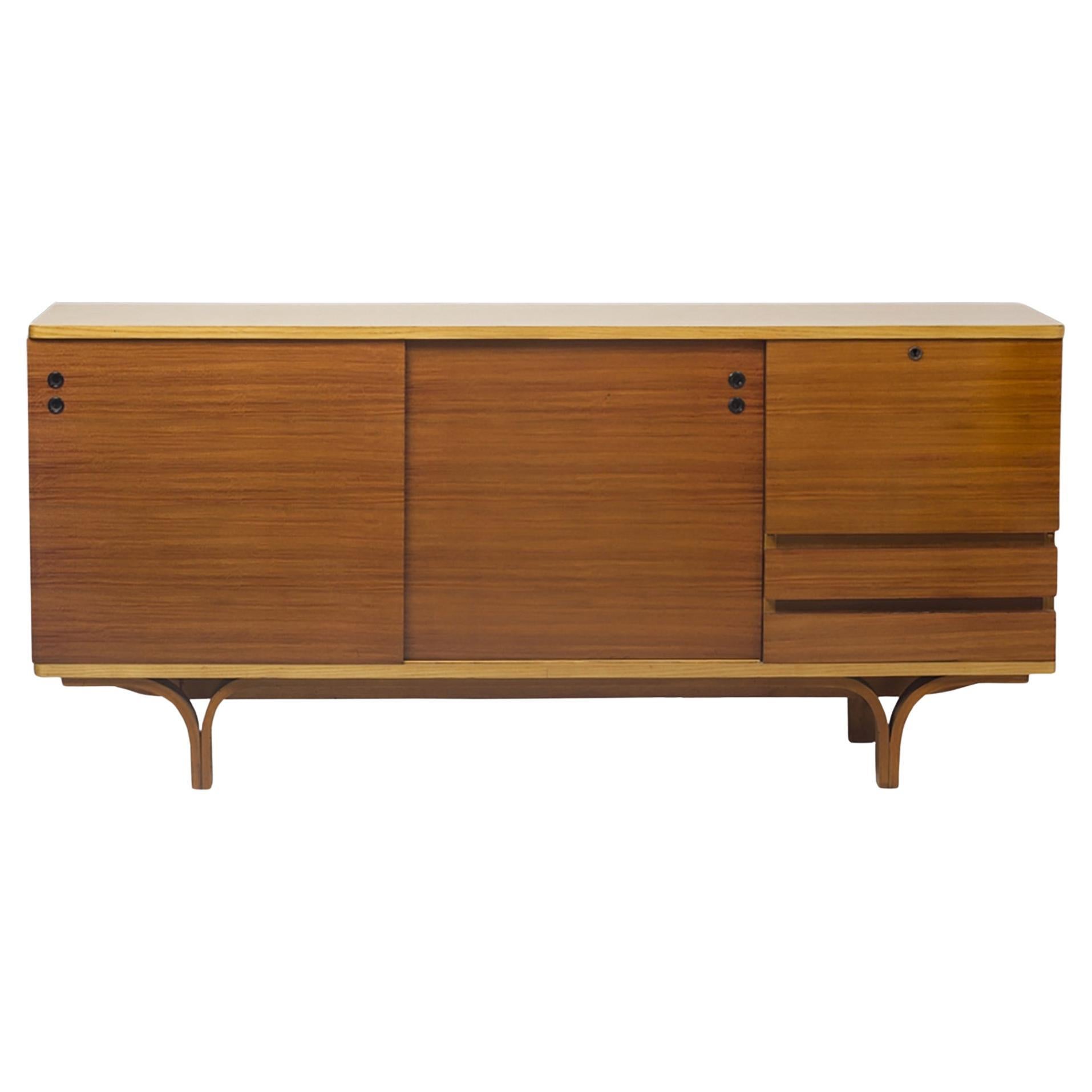Large buffet-bar, Joseph-André Motte, Edition Groupe 4 Charron, France.