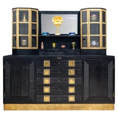 Large buffet by Fritz Nagel School of Josef Hoffmann ca. 1910