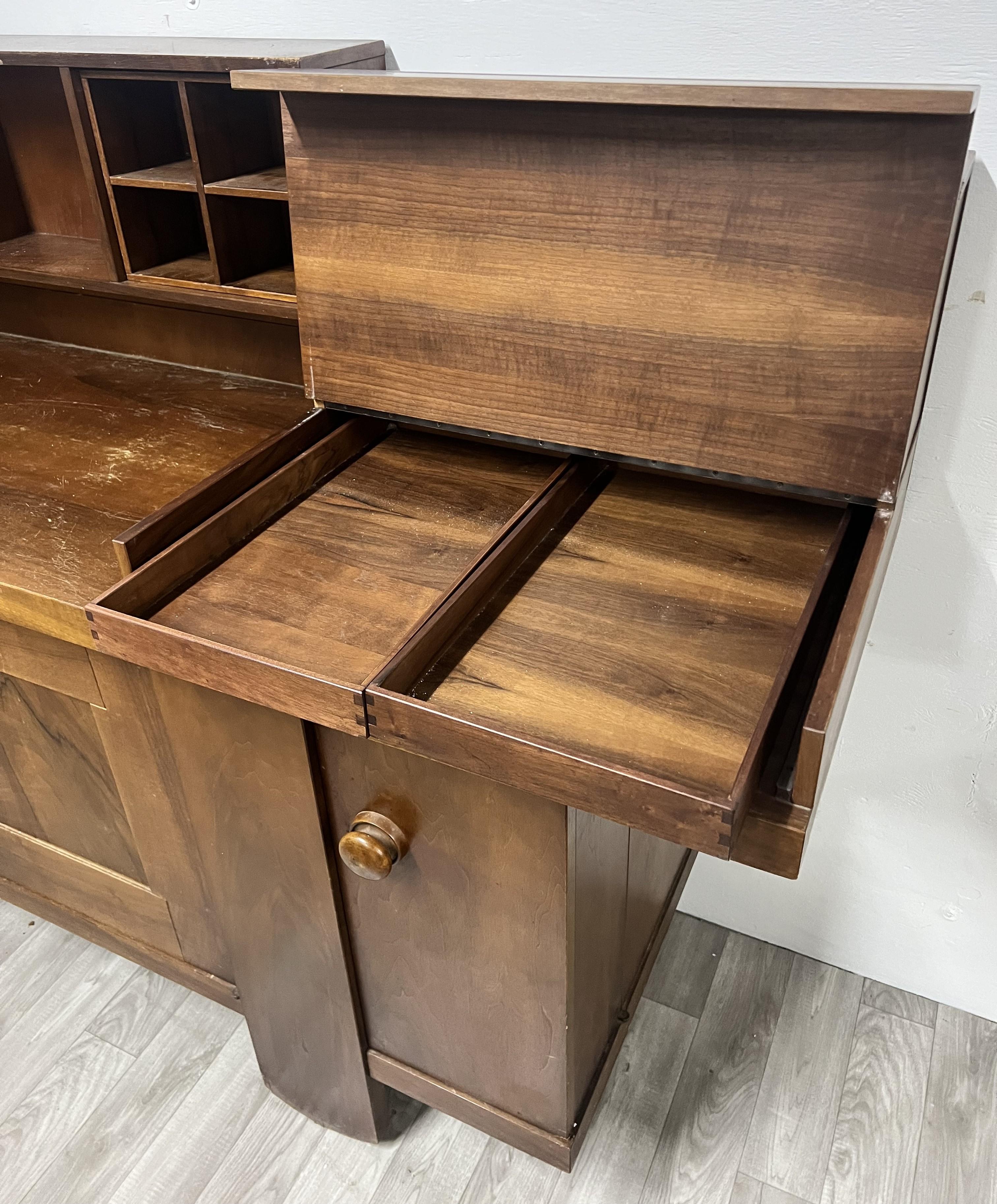 Mid-20th Century Large Buffet by Silvio Coppola for Bernini For Sale