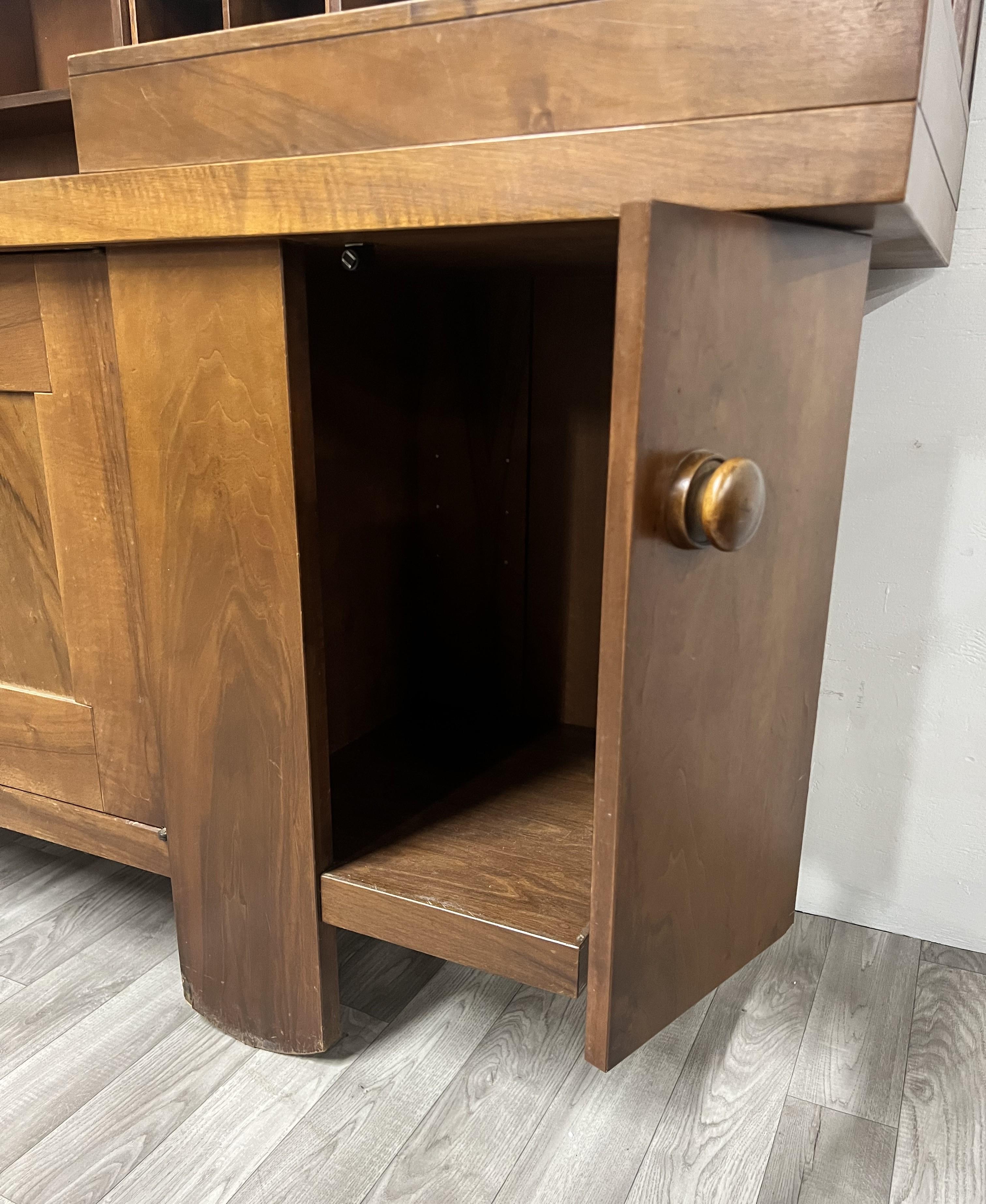 Large Buffet by Silvio Coppola for Bernini For Sale 1