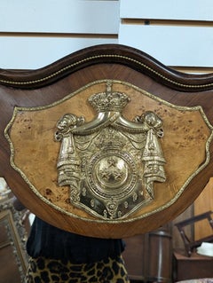 Large Burl and Walnut Regency Mirror, Early 20th Century