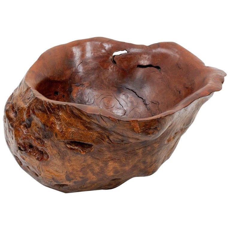 Large Burl Walnut Bowl at 1stDibs walnut burl bowl, burl bowls for