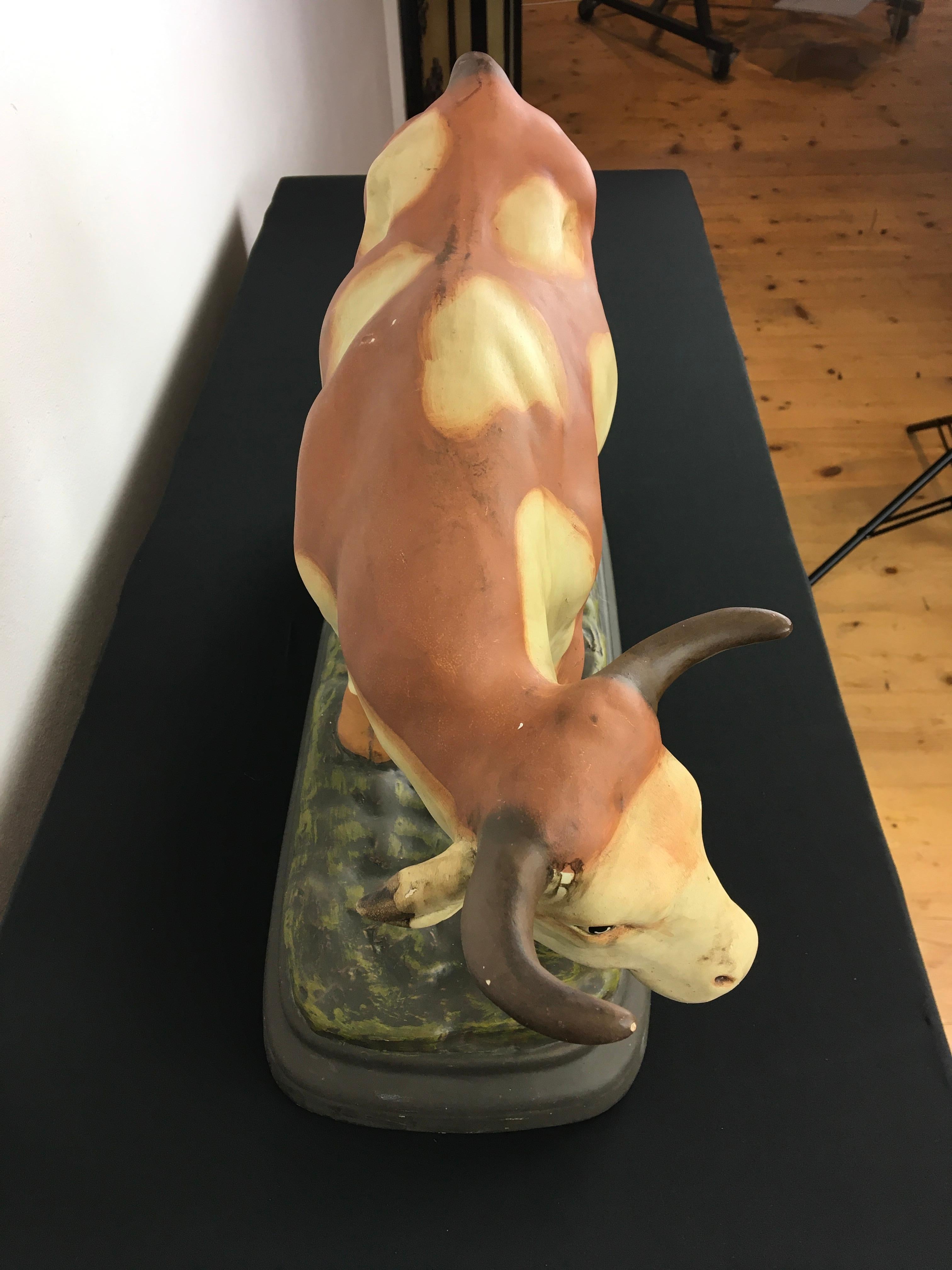 Large Butcher's Cow Display For Sale 6