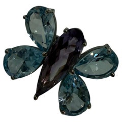 Large butterfly ring 14KT gold