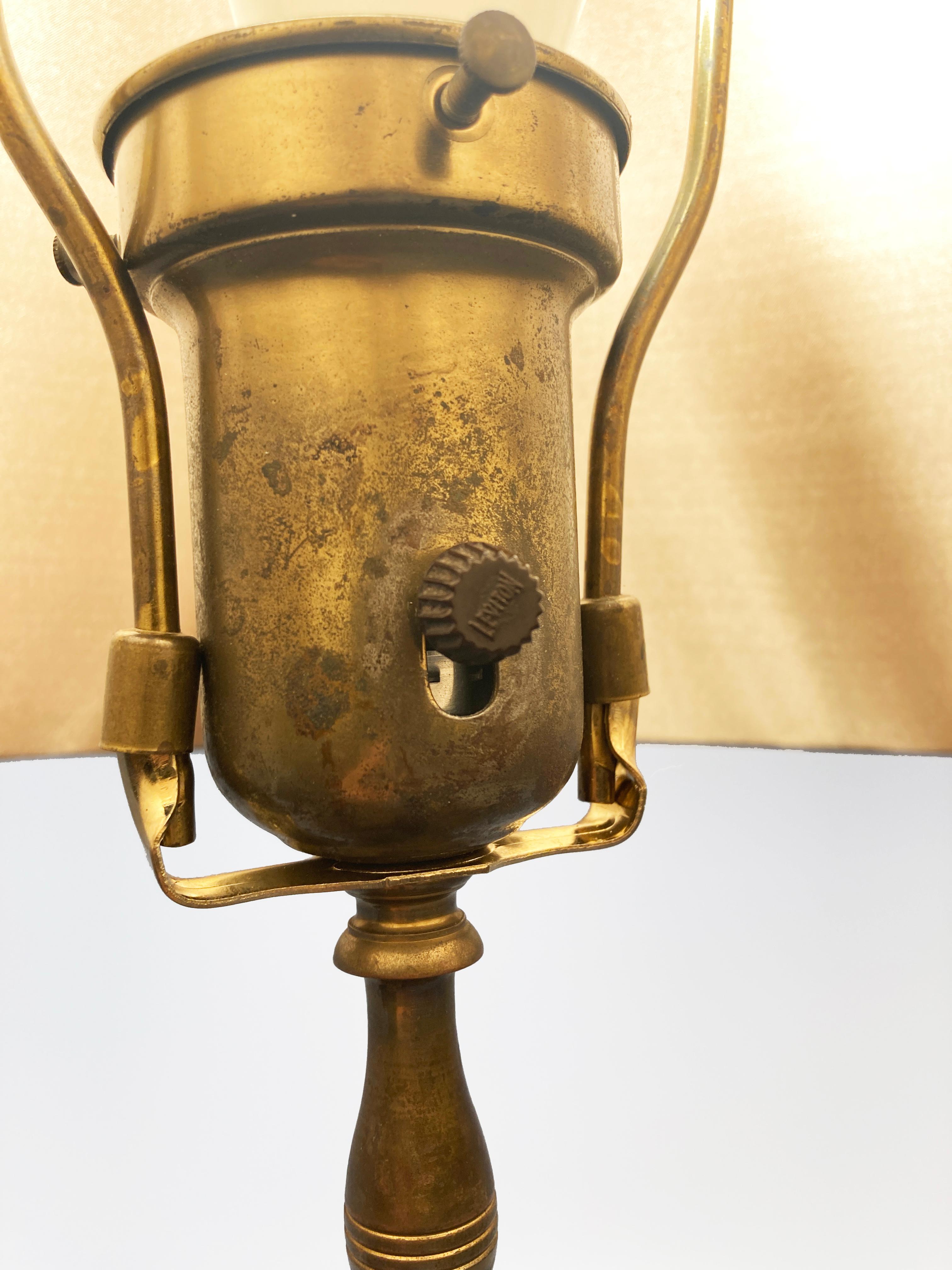 Large c. 19th Century Antique Meiji Period Japanese Kyo Satsuma Vase Lamp en vente 3