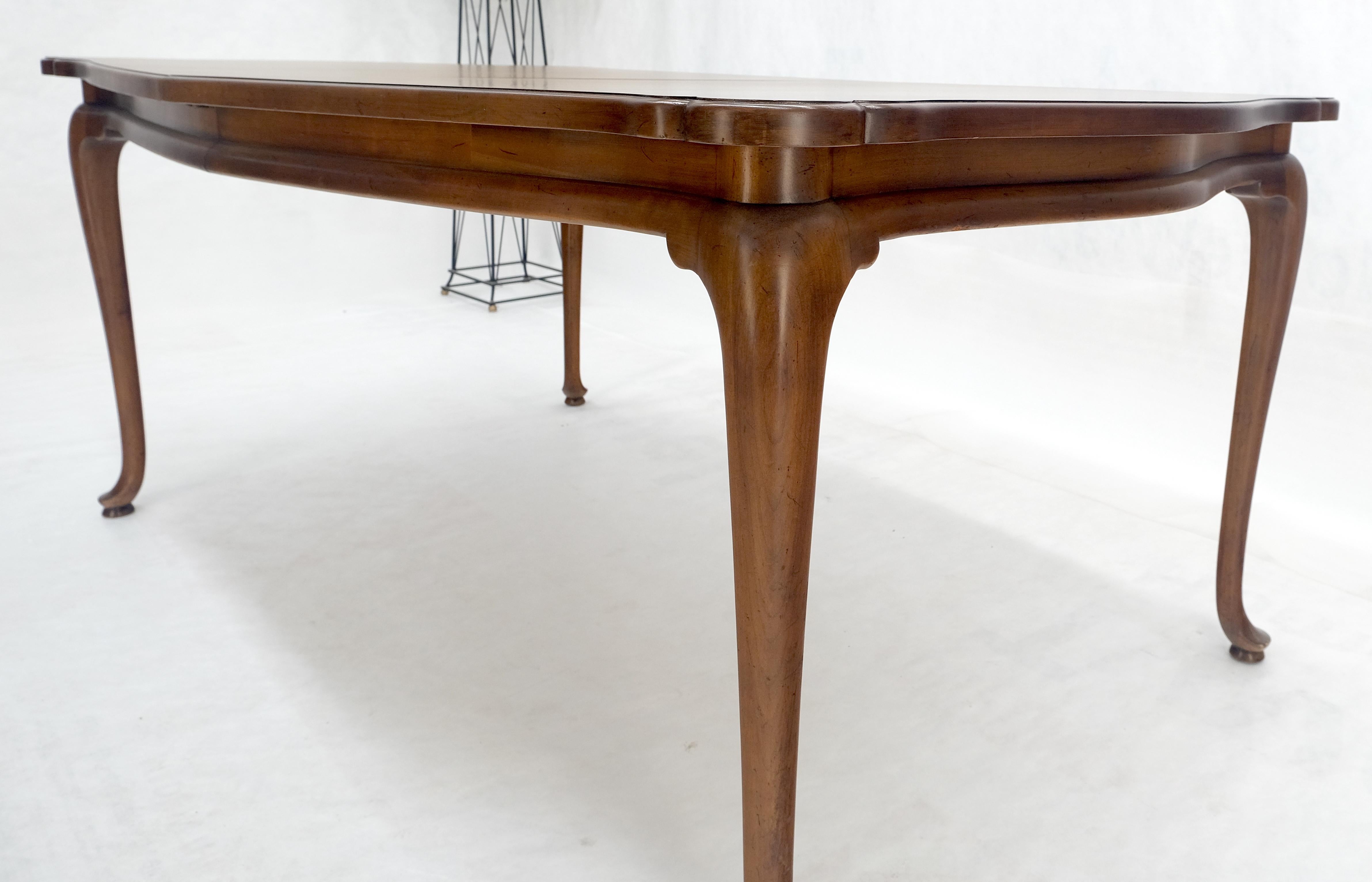 Noyer Grande table de salle à manger en noyer c1940 3x18