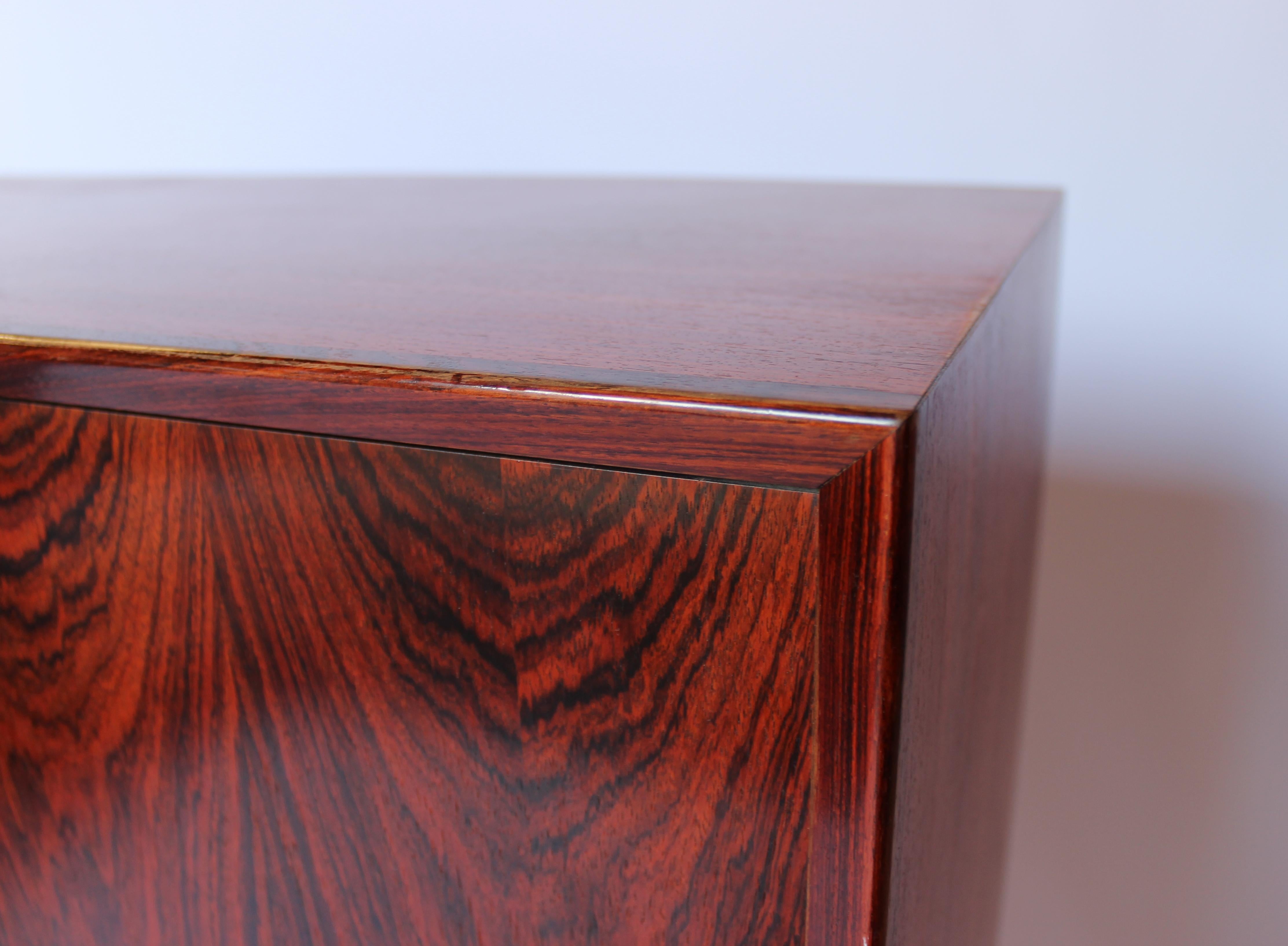 Scandinavian Modern Large Cabinet in Rosewood of Danish Design and Manufactured by Brouer, 1960s