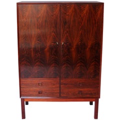 Large Cabinet in Rosewood of Danish Design and Manufactured by Brouer, 1960s