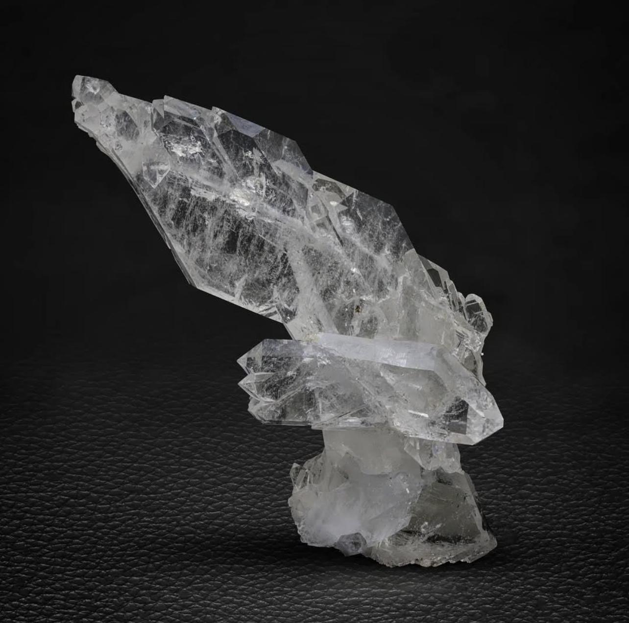 Pakistani Large Cabinet Size Faden Quartz Crystal Cluster From Pakistan For Sale
