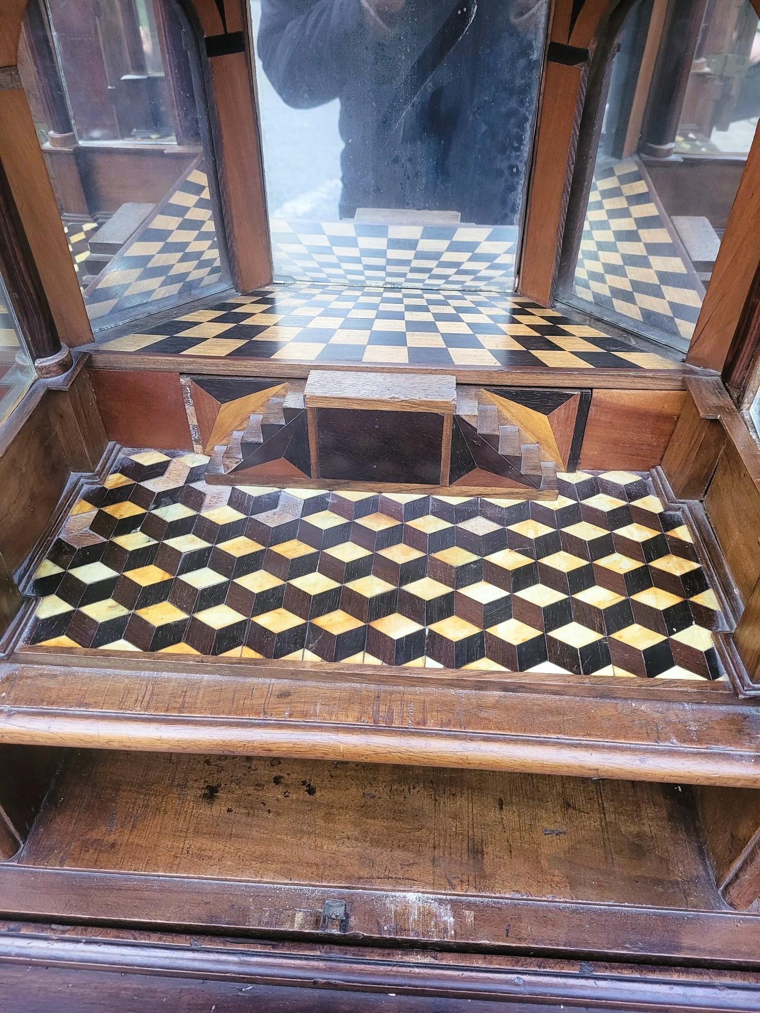 Large Cabinet With Theatre On Base, Holland, 19th Century in vendita 7