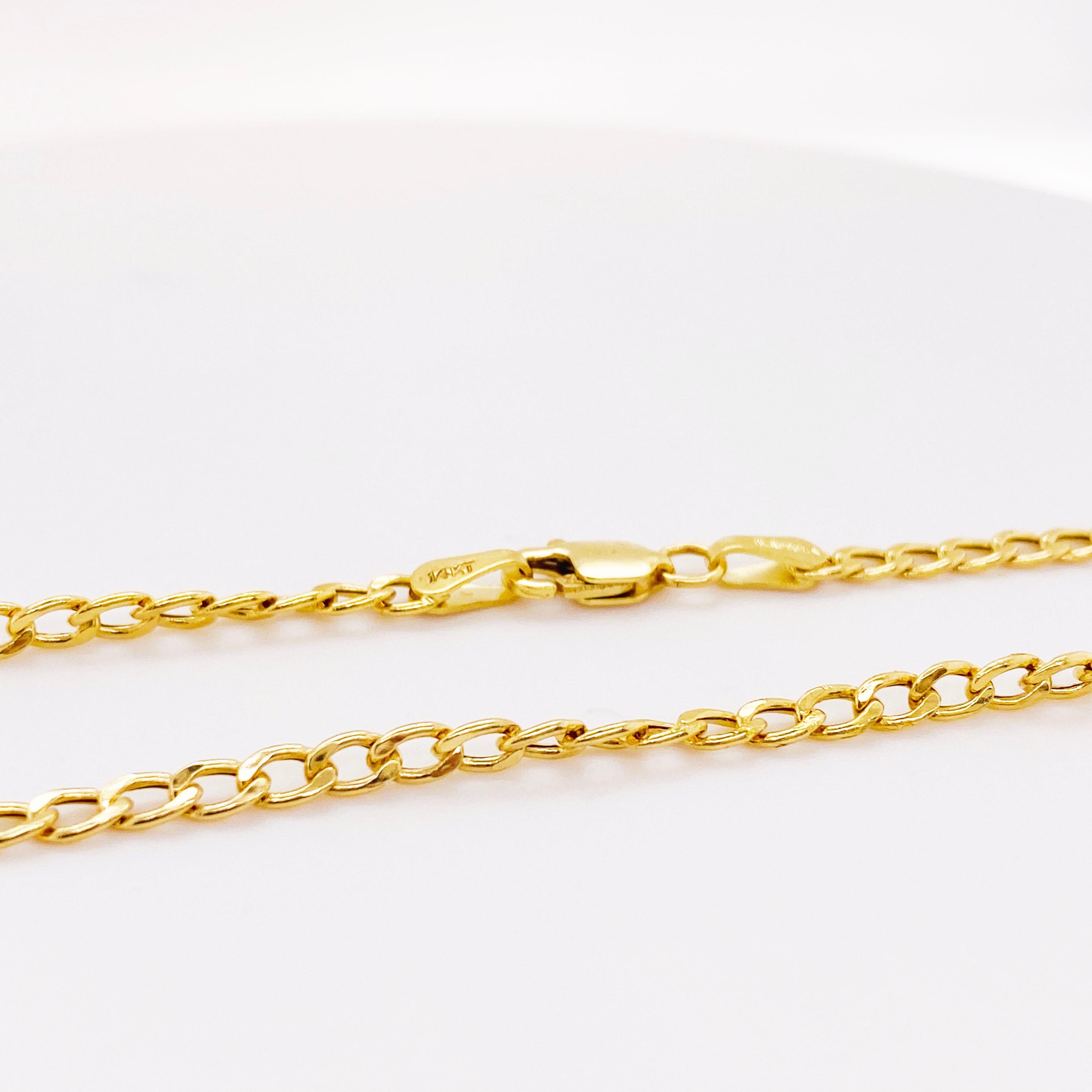 14 karat chain necklace