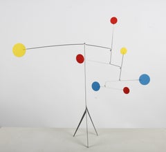 Grande Caderesque Stabile - Mobile in colori primari di A. Verneuil Creations France