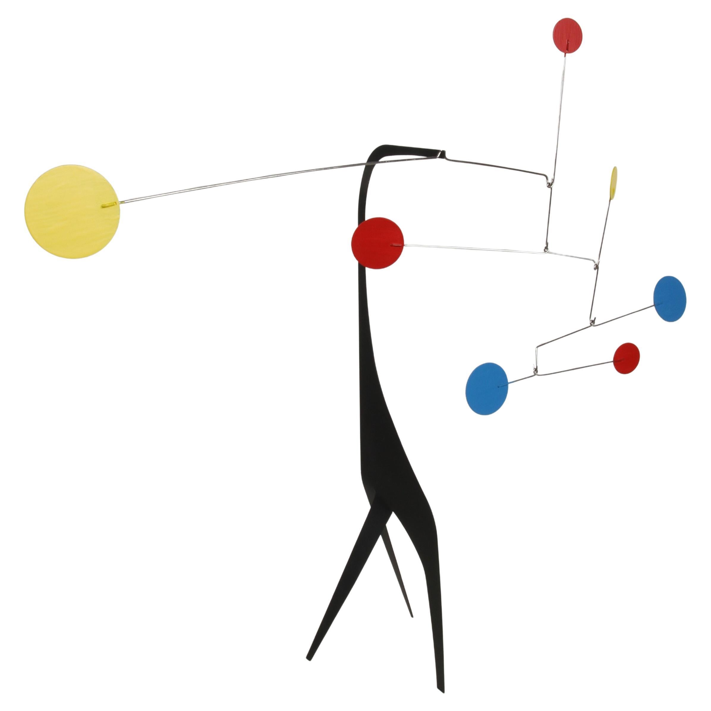 Grande Caderesque Stabile - Mobile in colori primari di A. Verneuil Creations France in vendita