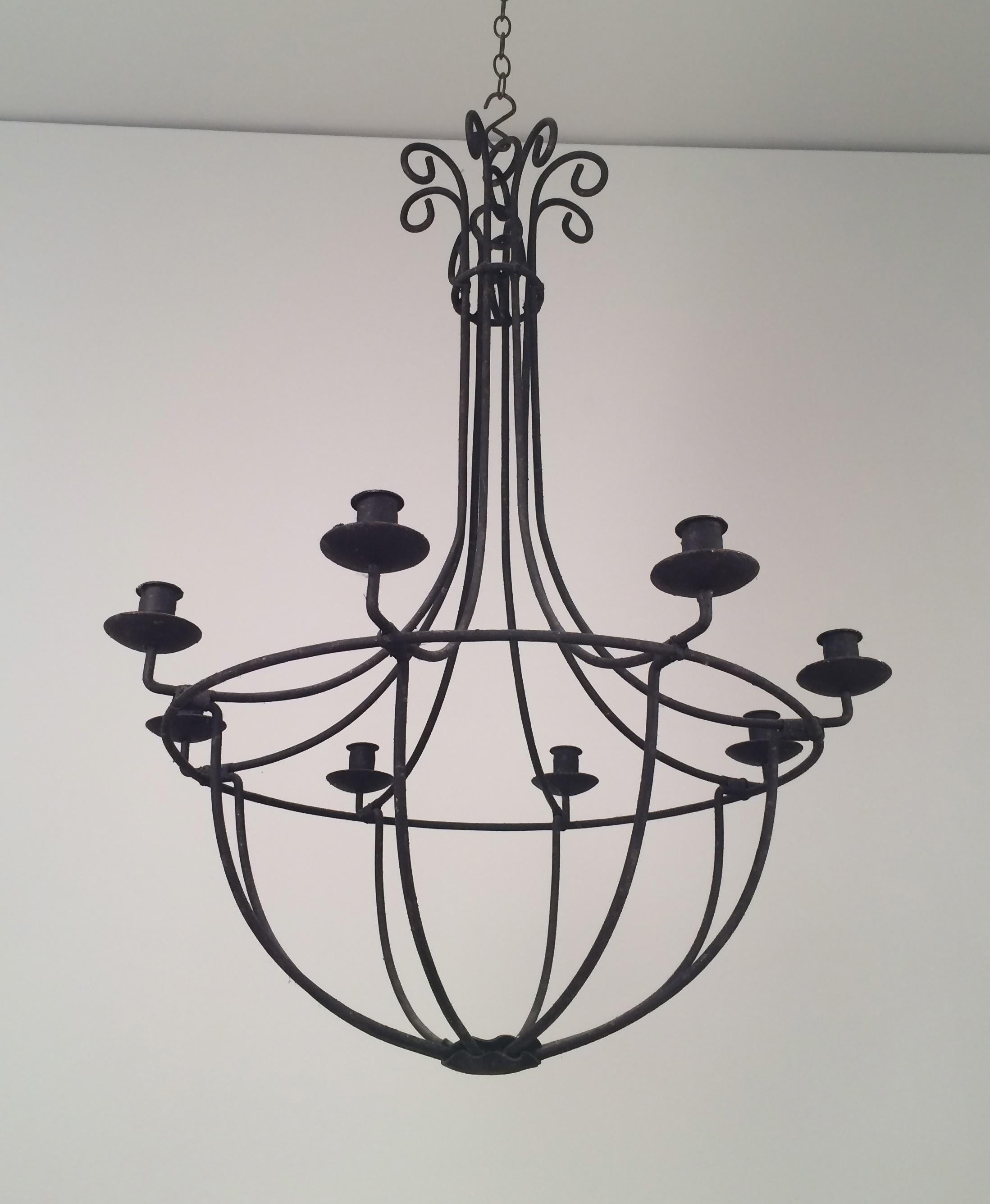 chandelier drawing easy