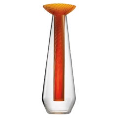 Large Calici Vase in Murano Glass by Federico Peri