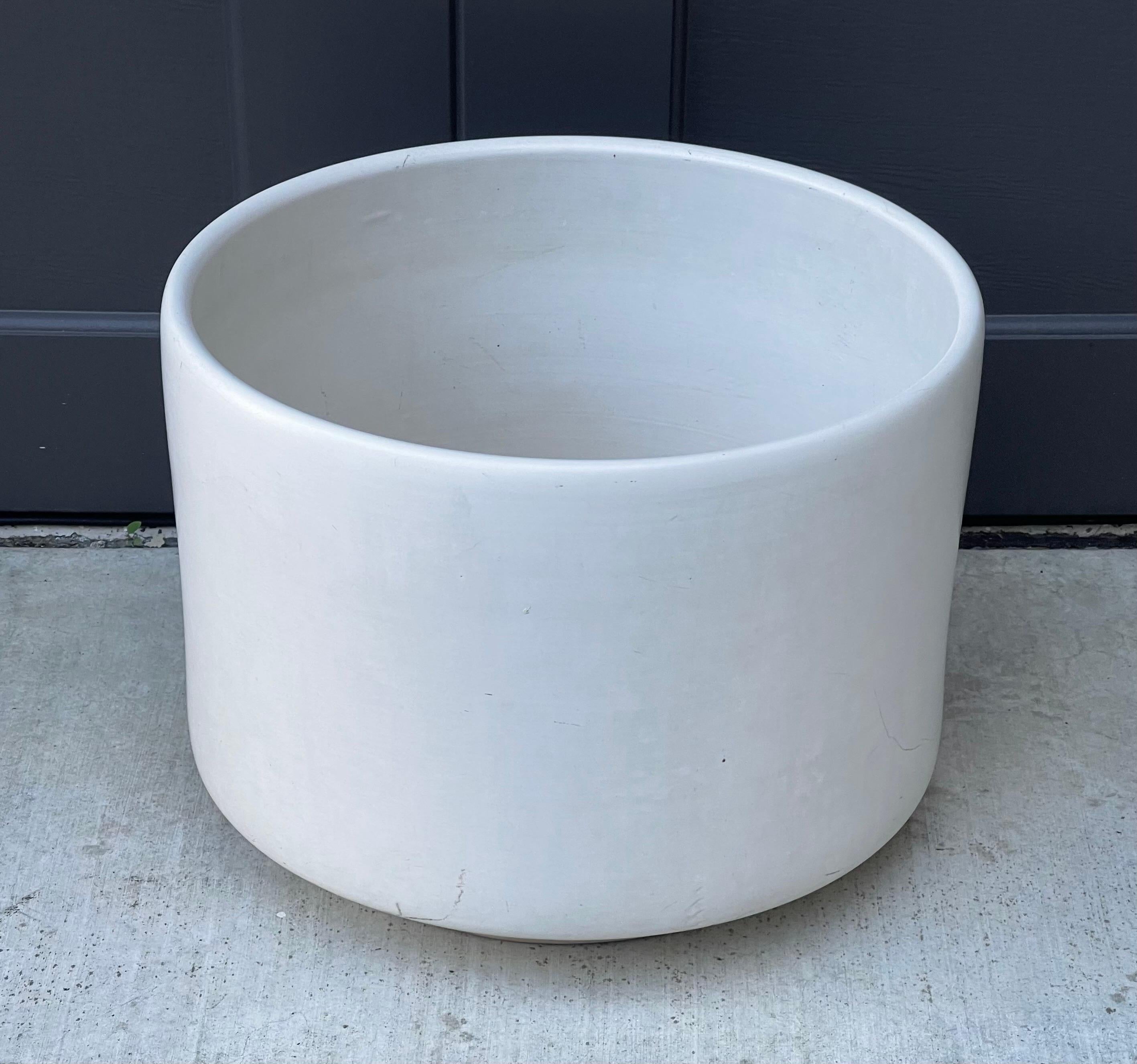 Glazed Large California Design MCM Ceramic Planter by Gainey For Sale