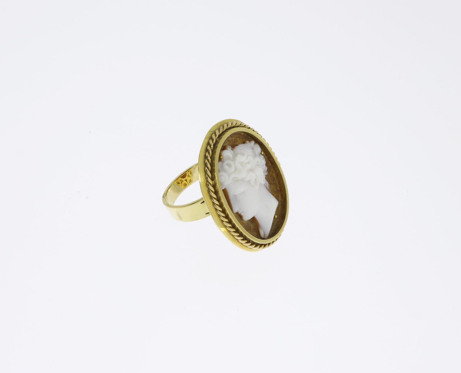 large cameo ring