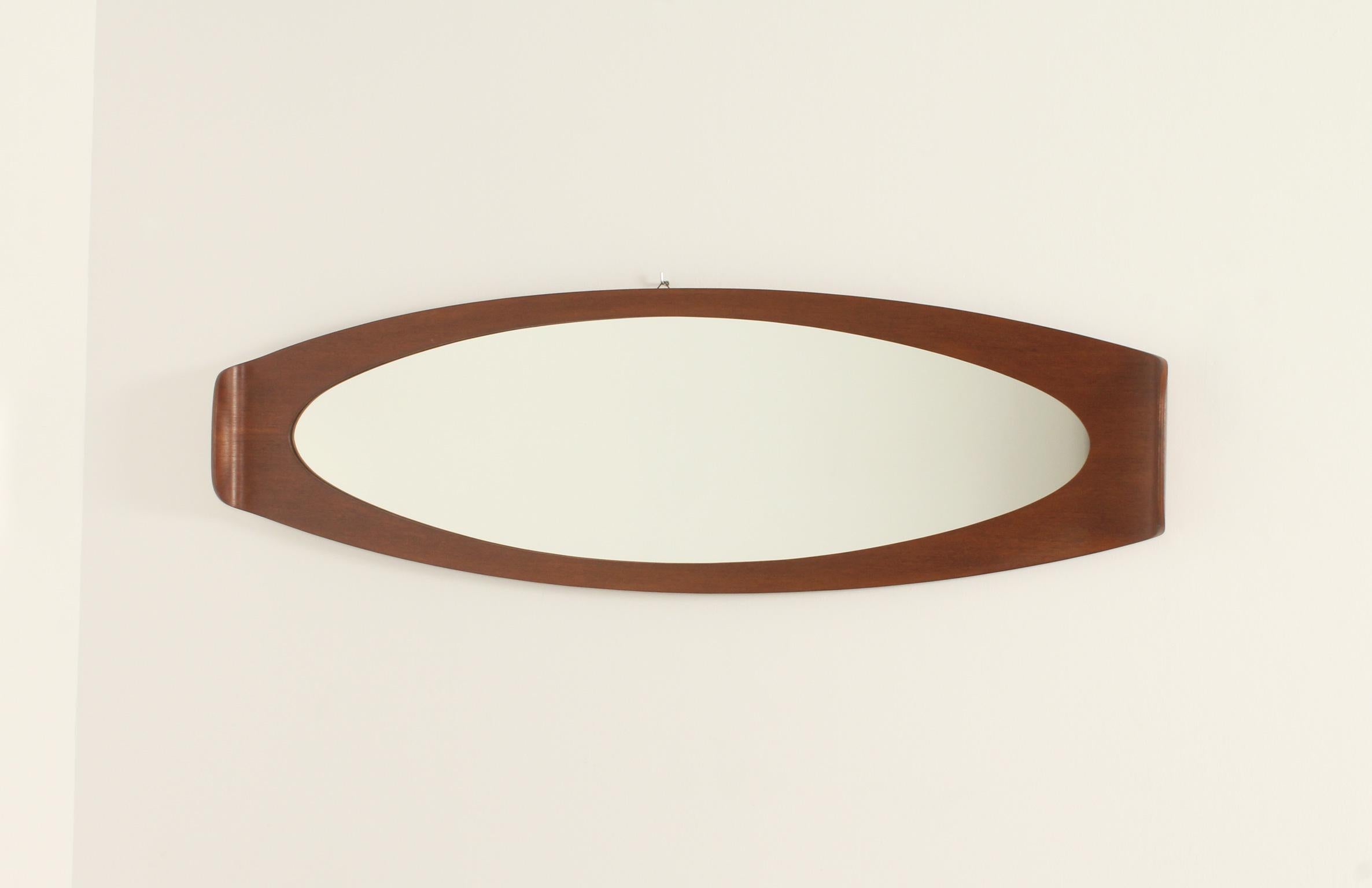 Large Campo & Graffi Wall Mirror for Home, Italy, 1950's For Sale 1