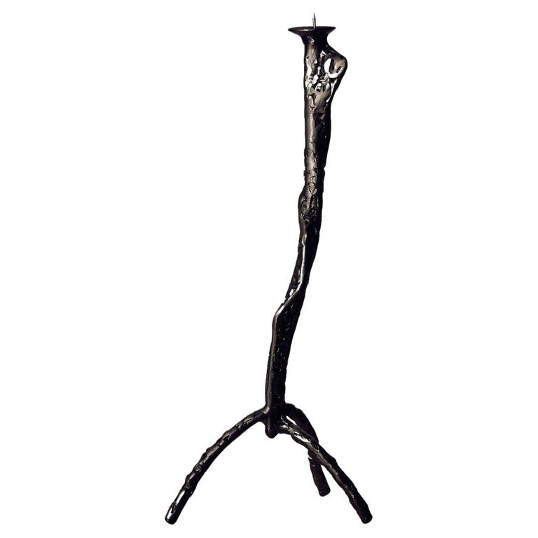 Large Candle Stick by Michael Gittings For Sale at 1stDibs