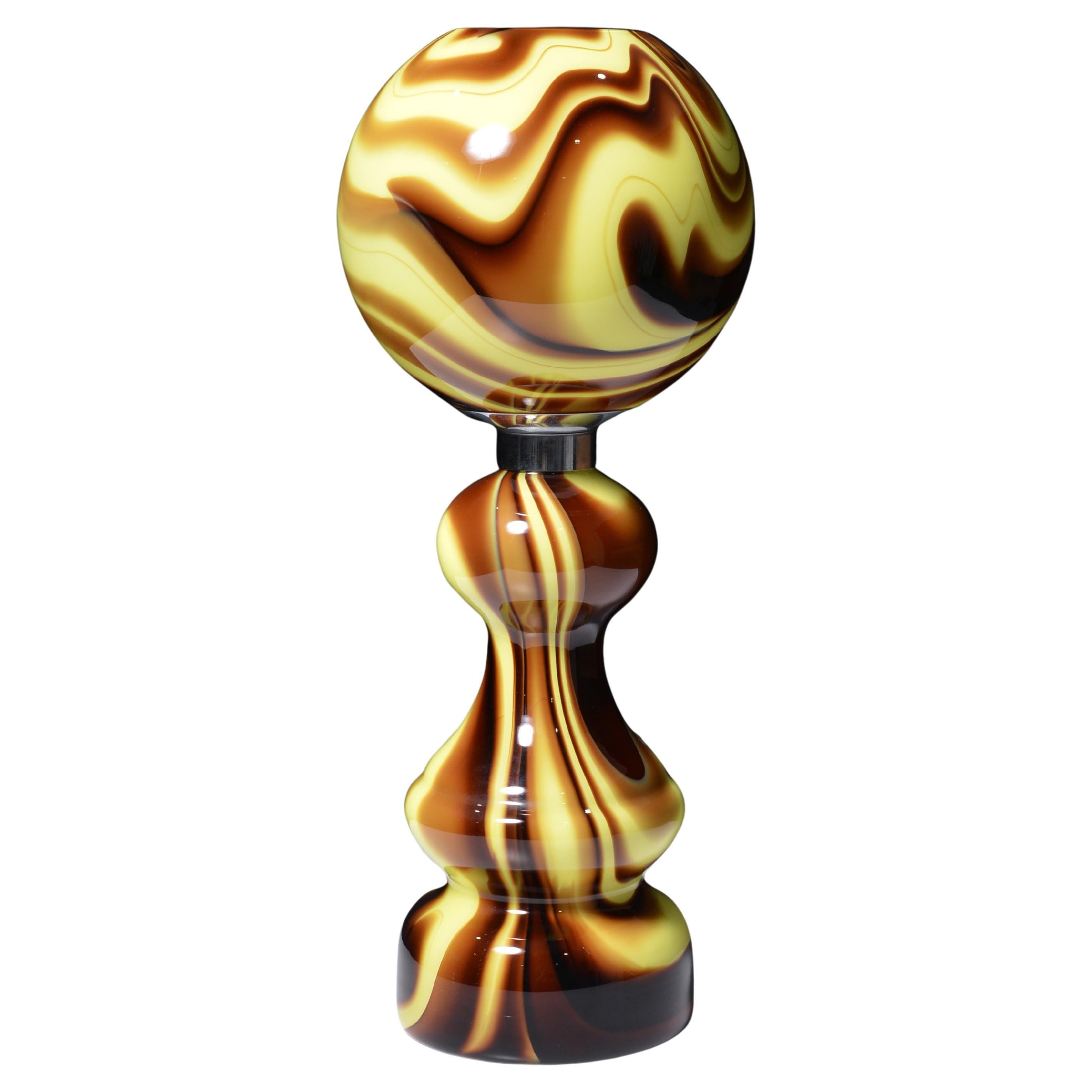 Carlo Moretti Table Lamp, 24"H, Leslie Pina Collection For Sale