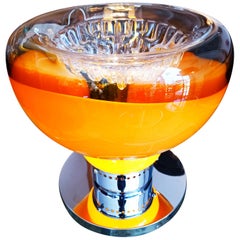 Large Carlo Nason Murano Mazzega Table Lamp, Italy, 1970s