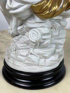 Large Carpiè Porcelain Statue, Made in Italy, 1970s