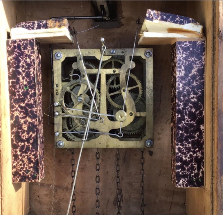 Large Carved Antique Black Forest Cuckoo Clock at 1stDibs