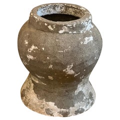 Large Carved Concrete French Modern Stone Pot/Planter/Urn