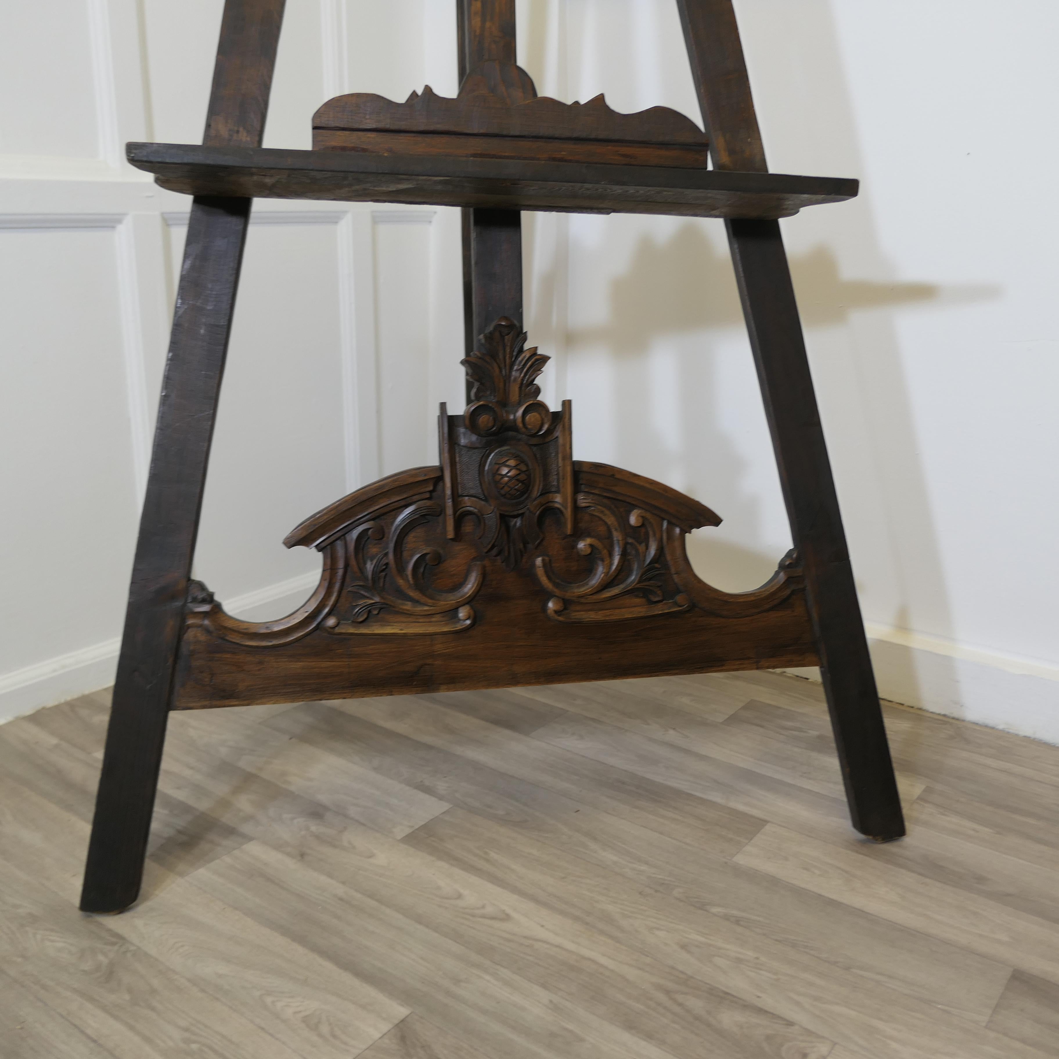 French Provincial Large Carved Display Easel  This is a very attractive piece