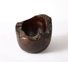 Grande Vide Poche in ebano intagliato, Francia, anni '50