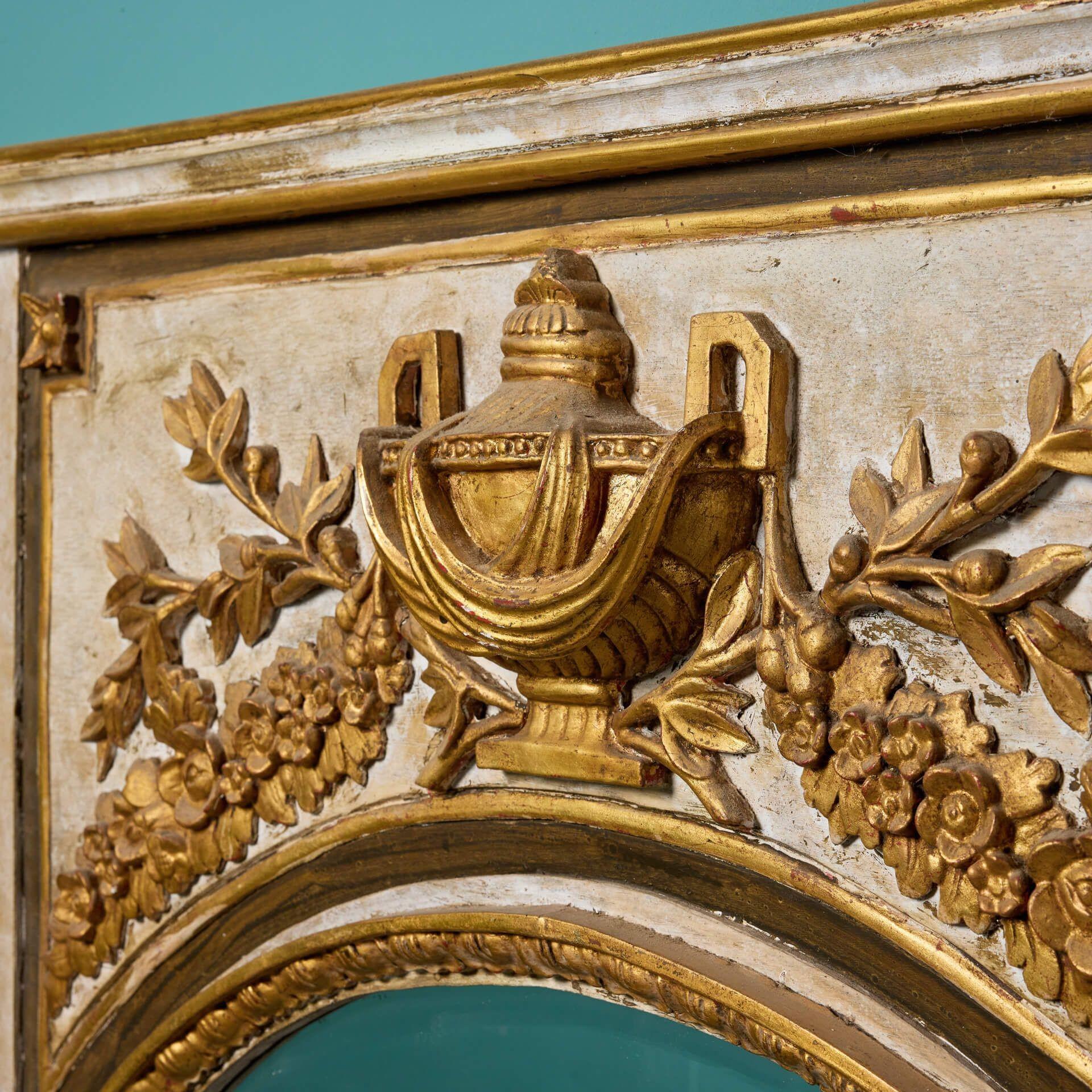 gilded french mirror