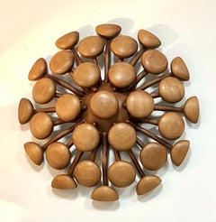Large Carved Organic Wood Studio Sculpture
