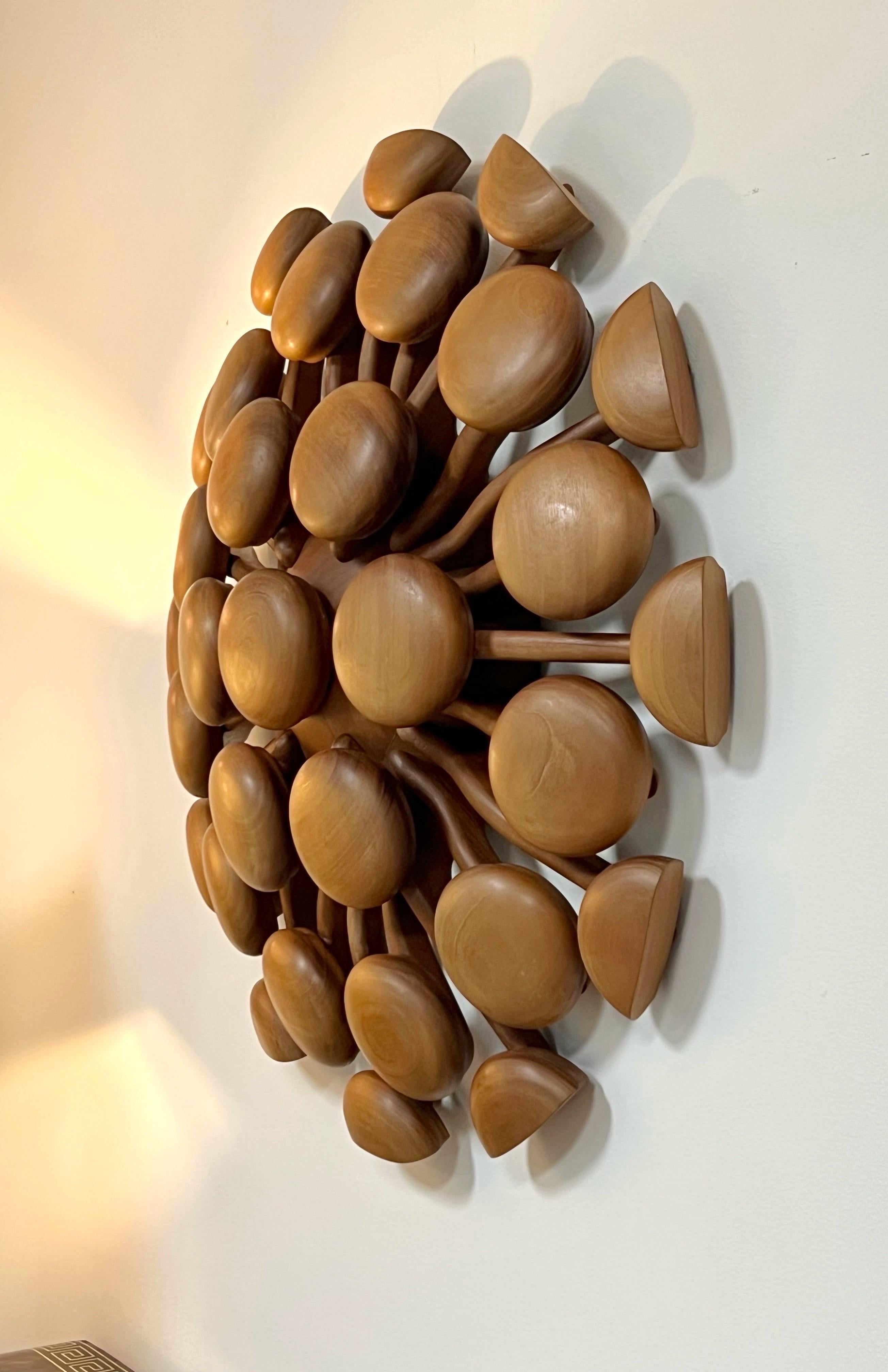 Gran Escultura Orgánica de Madera Tallada de Estudio en Bueno estado para la venta en Miami, FL