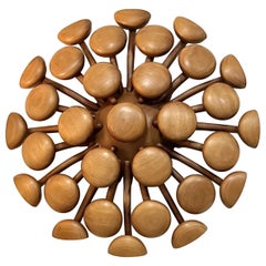 Large Carved Organic Wood Studio Sculpture