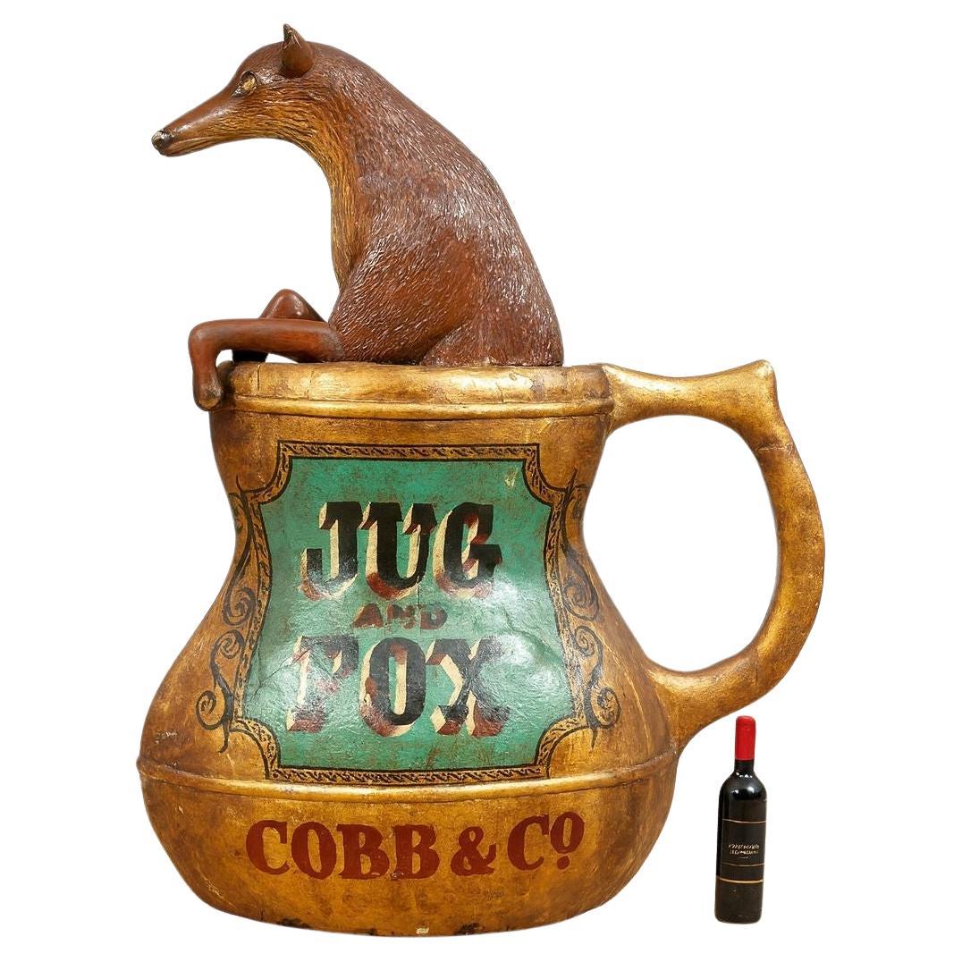 Large Carved Pub Sign