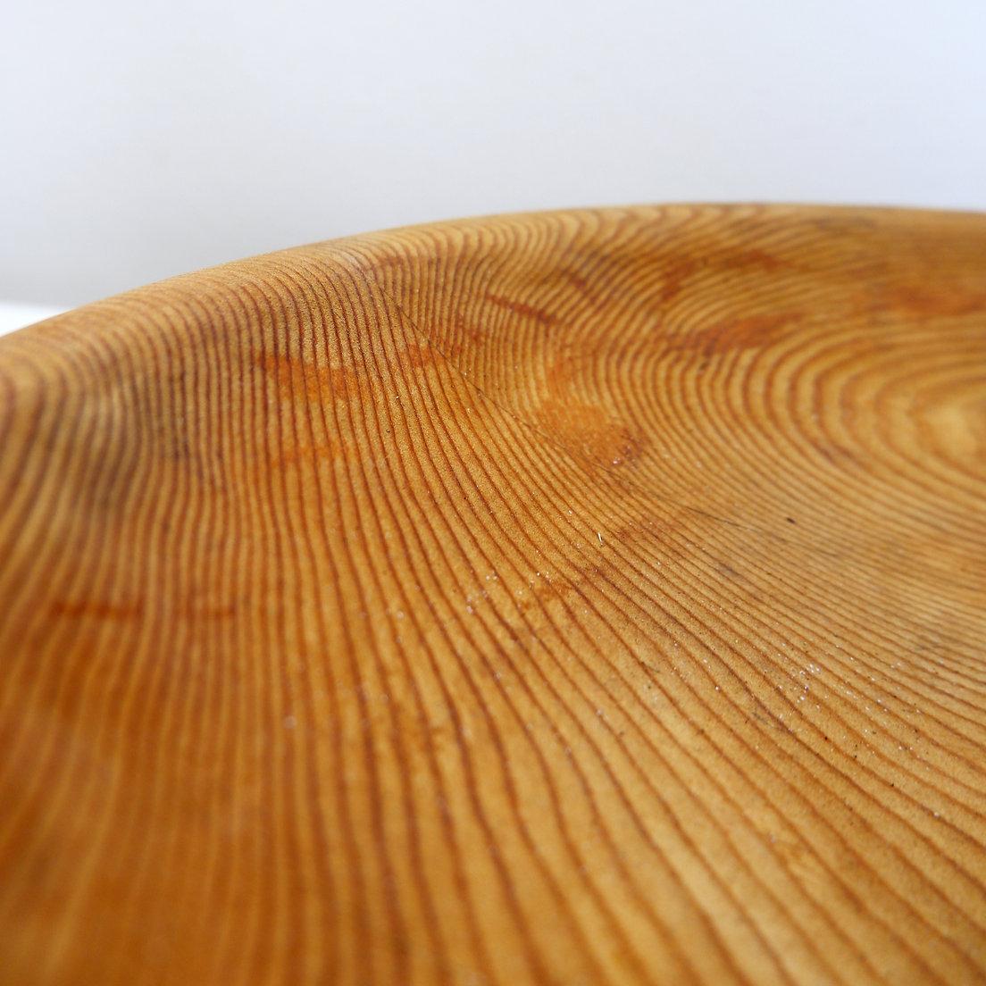 Legno Grande fruttiera / centrotavola in legno intagliato - 20° secolo in vendita