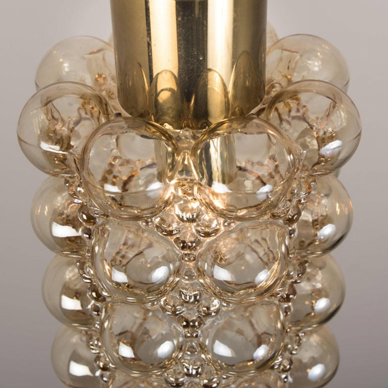 Grand luminaire Cascade avec sept lampes à piédestal par Helena Tynell, 1970 en vente 3