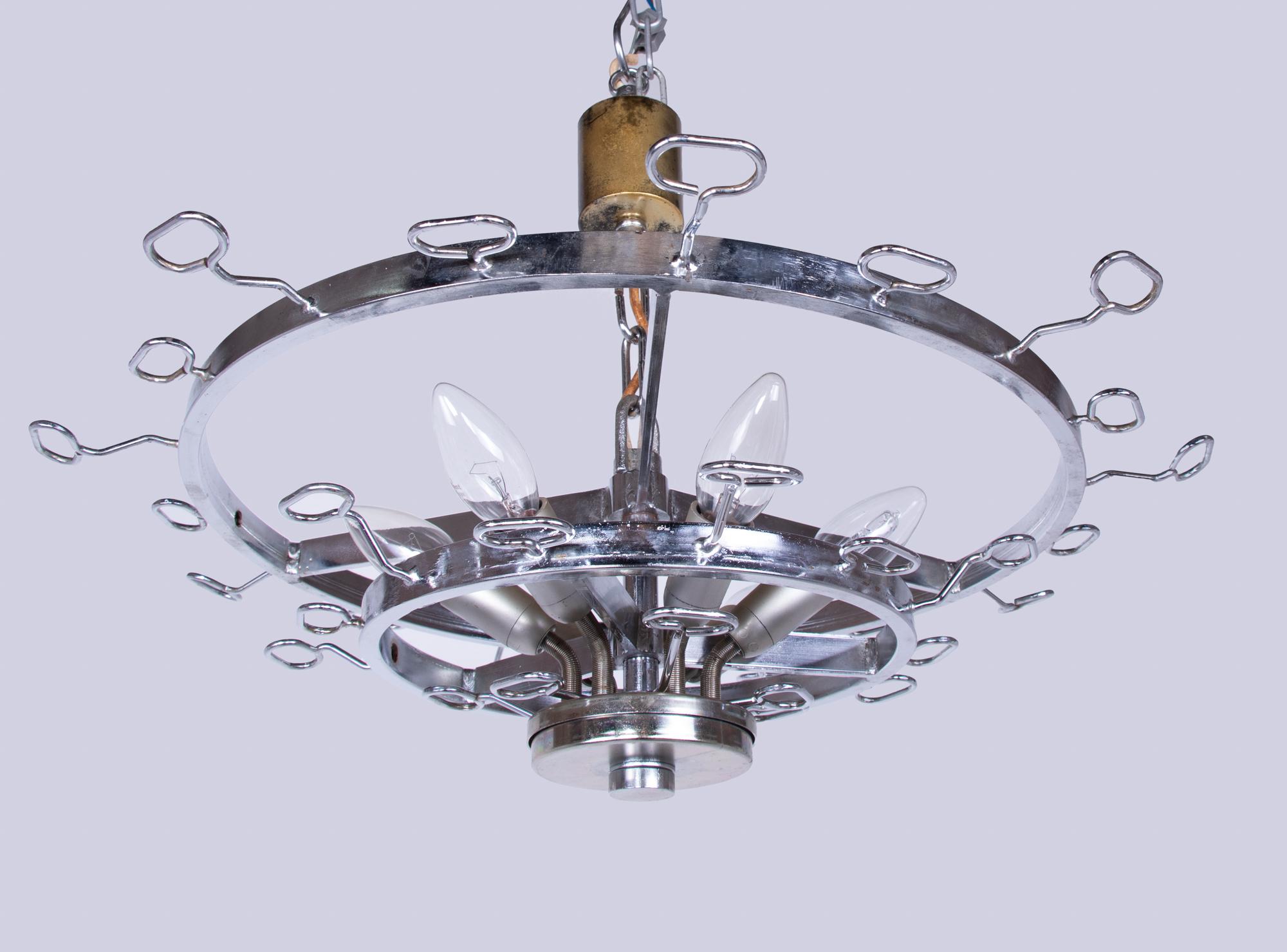 Large Cascading Amber Murano Glass Chandelier by Carlo Nason, Mazzega Italy 1960 7