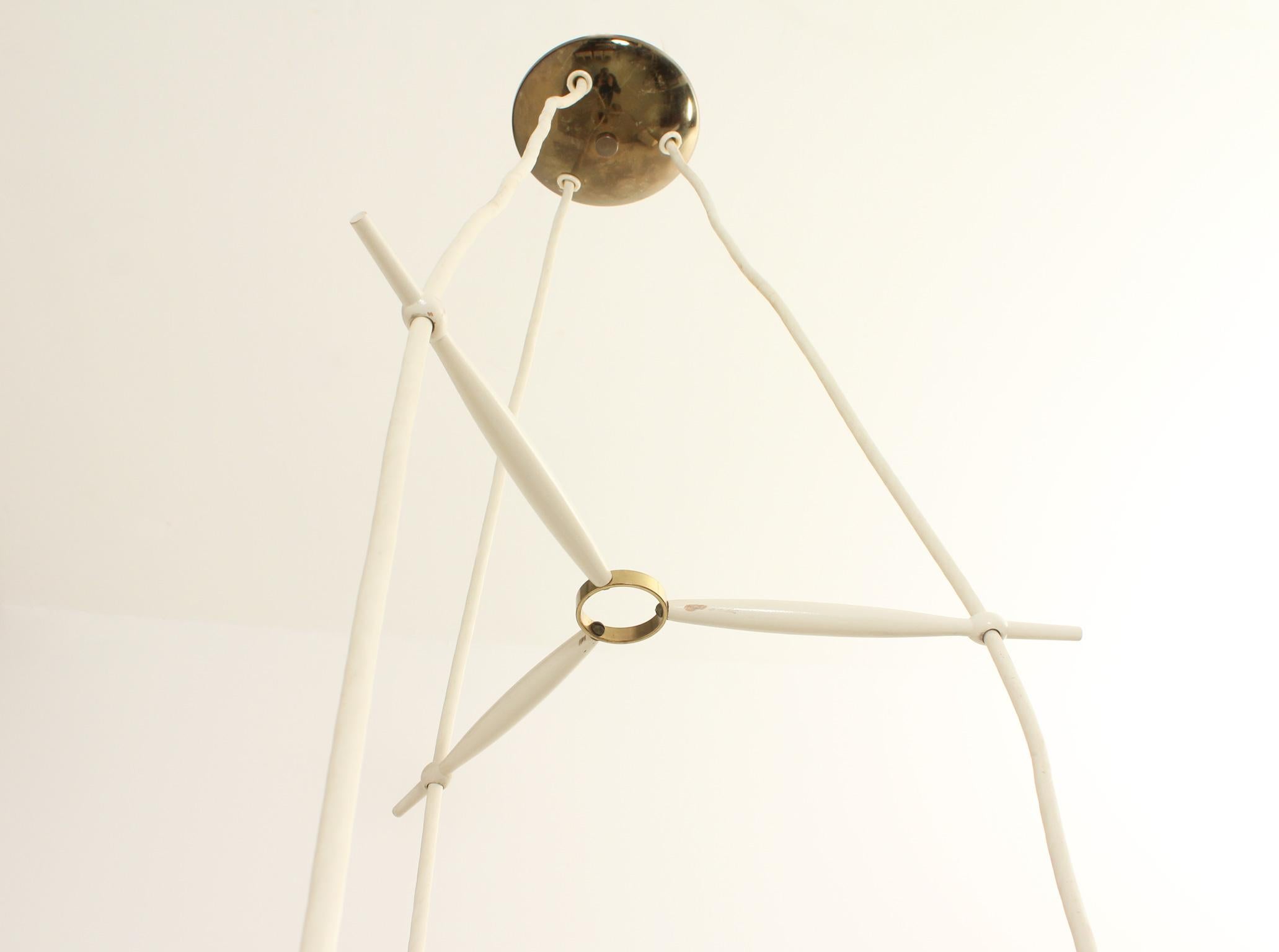 Large Cascading Chandelier in the style of Paavo Tynell, 1950's For Sale 4